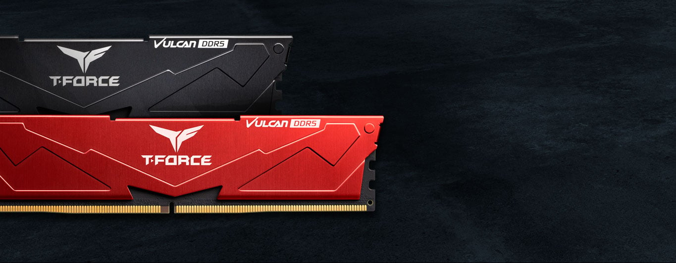 Team T-Force Vulcan 16GB (2 x 8GB) 288-Pin PC RAM DDR5 5200 (PC5